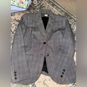 JM Collection plaid blazer